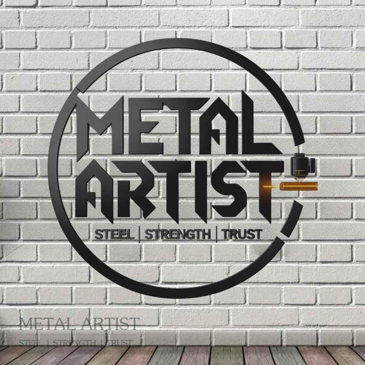 Customized Business Metal Logo | Personalized Logos for Walls - Metal Artist