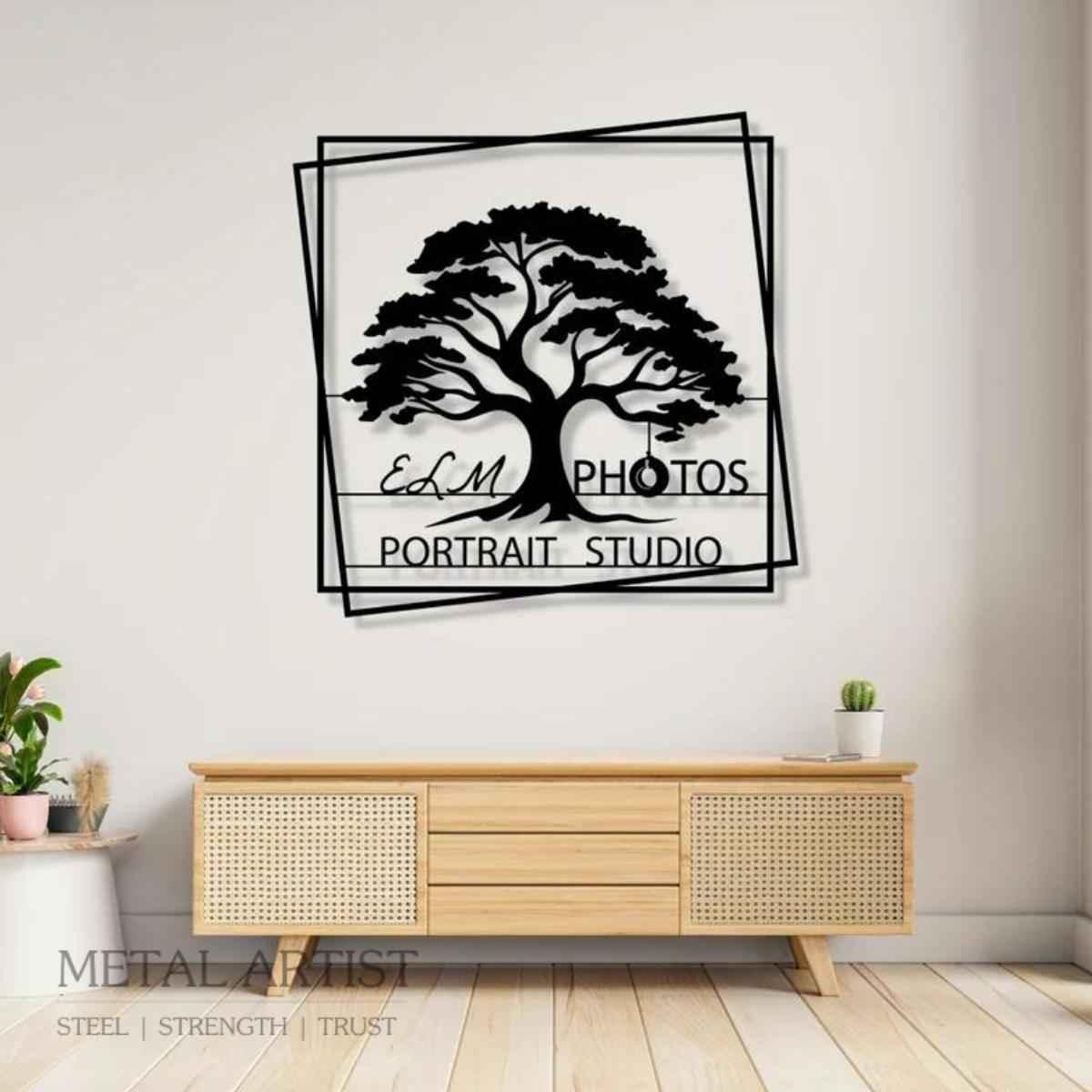 Customized Business Metal Logo | Personalized Logos for Walls - Metal Artist