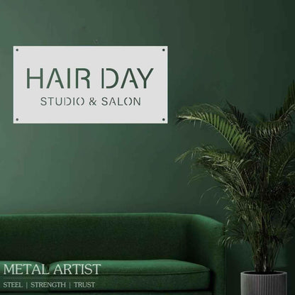 Personalized Logos for Walls | Custom Text Metal Sign - Metal Artist